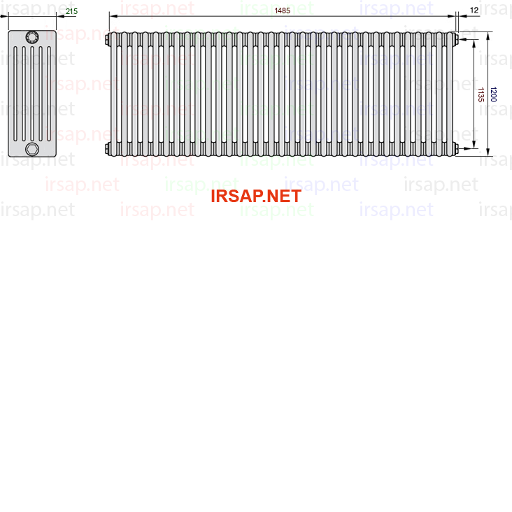 Радиатор IRSAP Tesi 61200/33 T30 CL 01